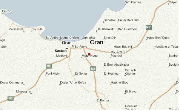 oran city map